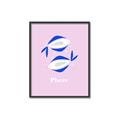 Picture of Kids Pisces Zodiac _GroupedProduct_Rectangle_Portrait_Canvas_Framed_