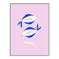 Picture of Kids Pisces Zodiac _GroupedProduct_Rectangle_Portrait_Canvas_Framed_