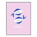 Picture of Kids Pisces Zodiac _GroupedProduct_Rectangle_Portrait_Canvas_Framed_