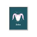 Picture of Kids Aries Zodiac _GroupedProduct_Rectangle_Portrait_Canvas_Framed_