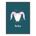 Picture of Kids Aries Zodiac _GroupedProduct_Rectangle_Portrait_Canvas_Framed_