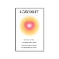 Picture of Motivational Aura Poster _GroupedProduct_Rectangle_Portrait_Canvas_Framed_