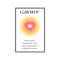 Picture of Motivational Aura Poster _GroupedProduct_Rectangle_Portrait_Canvas_Framed_