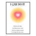 Picture of Motivational Aura Poster _GroupedProduct_Rectangle_Portrait_Canvas_Framed_