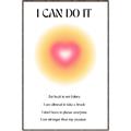 Picture of Motivational Aura Poster _GroupedProduct_Rectangle_Portrait_Canvas_Framed_