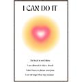 Picture of Motivational Aura Poster _GroupedProduct_Rectangle_Portrait_Canvas_Framed_