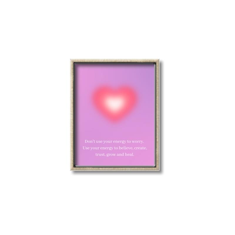 Picture of Motivational Aura Poster _GroupedProduct_Rectangle_Portrait_Canvas_Framed_