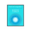 Picture of Pisces Zodiac Print Art _GroupedProduct_Rectangle_Portrait_Canvas_Framed_