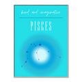 Picture of Pisces Zodiac Print Art _GroupedProduct_Rectangle_Portrait_Canvas_Framed_