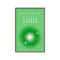 Picture of Taurus Zodiac Print Art _GroupedProduct_Rectangle_Portrait_Canvas_Framed_