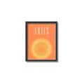 Picture of Aries Zodiac Print Art _GroupedProduct_Rectangle_Portrait_Canvas_Framed_