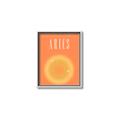 Picture of Aries Zodiac Print Art _GroupedProduct_Rectangle_Portrait_Canvas_Framed_