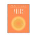 Picture of Aries Zodiac Print Art _GroupedProduct_Rectangle_Portrait_Canvas_Framed_
