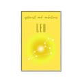 Picture of Leo Zodiac Print Art _GroupedProduct_Rectangle_Portrait_Canvas_Framed_