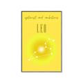 Picture of Leo Zodiac Print Art _GroupedProduct_Rectangle_Portrait_Canvas_Framed_