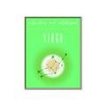 Picture of Virgo Zodiac Print Art _GroupedProduct_Rectangle_Portrait_Canvas_Framed_