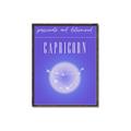 Picture of Capricorn Zodiac Print Art _GroupedProduct_Rectangle_Portrait_Canvas_Framed_