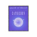 Picture of Capricorn Zodiac Print Art _GroupedProduct_Rectangle_Portrait_Canvas_Framed_