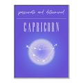 Picture of Capricorn Zodiac Print Art _GroupedProduct_Rectangle_Portrait_Canvas_Framed_