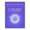 Picture of Capricorn Zodiac Print Art _GroupedProduct_Rectangle_Portrait_Canvas_Framed_
