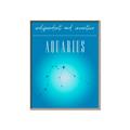 Picture of Aquarius Zodiac Print Art _GroupedProduct_Rectangle_Portrait_Canvas_Framed_
