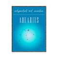 Picture of Aquarius Zodiac Print Art _GroupedProduct_Rectangle_Portrait_Canvas_Framed_