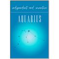 Picture of Aquarius Zodiac Print Art _GroupedProduct_Rectangle_Portrait_Canvas_Framed_