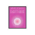 Picture of Sagittarius Zodiac Print Art _GroupedProduct_Rectangle_Portrait_Canvas_Framed_