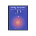 Picture of Libra Zodiac Print Art _GroupedProduct_Rectangle_Portrait_Canvas_Framed_
