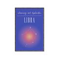 Picture of Libra Zodiac Print Art _GroupedProduct_Rectangle_Portrait_Canvas_Framed_
