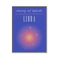 Picture of Libra Zodiac Print Art _GroupedProduct_Rectangle_Portrait_Canvas_Framed_
