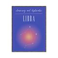 Picture of Libra Zodiac Print Art _GroupedProduct_Rectangle_Portrait_Canvas_Framed_