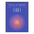 Picture of Libra Zodiac Print Art _GroupedProduct_Rectangle_Portrait_Canvas_Framed_