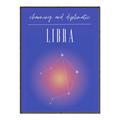Picture of Libra Zodiac Print Art _GroupedProduct_Rectangle_Portrait_Canvas_Framed_