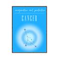 Picture of Cancer Zodiac Print Art _GroupedProduct_Rectangle_Portrait_Canvas_Framed_