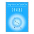 Picture of Cancer Zodiac Print Art _GroupedProduct_Rectangle_Portrait_Canvas_Framed_