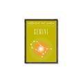 Picture of Gemini Zodiac Print Art _GroupedProduct_Rectangle_Portrait_Canvas_Framed_