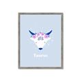 Picture of Kids Taurus Zodiac _GroupedProduct_Rectangle_Portrait_Framed_Matted_