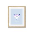 Picture of Kids Taurus Zodiac _GroupedProduct_Rectangle_Portrait_Framed_Matted_