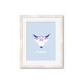 Picture of Kids Taurus Zodiac _GroupedProduct_Rectangle_Portrait_Framed_Matted_