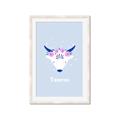 Picture of Kids Taurus Zodiac _GroupedProduct_Rectangle_Portrait_Framed_Matted_
