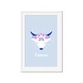 Picture of Kids Taurus Zodiac _GroupedProduct_Rectangle_Portrait_Framed_Matted_