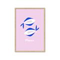 Picture of Kids Pisces Zodiac _GroupedProduct_Rectangle_Portrait_Framed_Matted_