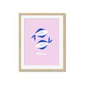 Picture of Kids Pisces Zodiac _GroupedProduct_Rectangle_Portrait_Framed_Matted_
