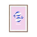 Picture of Kids Pisces Zodiac _GroupedProduct_Rectangle_Portrait_Framed_Matted_