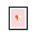 Picture of Kids Gemini Zodiac _GroupedProduct_Rectangle_Portrait_Framed_Matted_