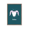 Picture of Kids Aries Zodiac _GroupedProduct_Rectangle_Portrait_Framed_Matted_