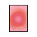 Picture of Motivational Aura Poster _GroupedProduct_Rectangle_Portrait_Framed_Matted_