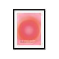 Picture of Motivational Aura Poster _GroupedProduct_Rectangle_Portrait_Framed_Matted_