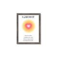 Picture of Motivational Aura Poster _GroupedProduct_Rectangle_Portrait_Framed_Matted_